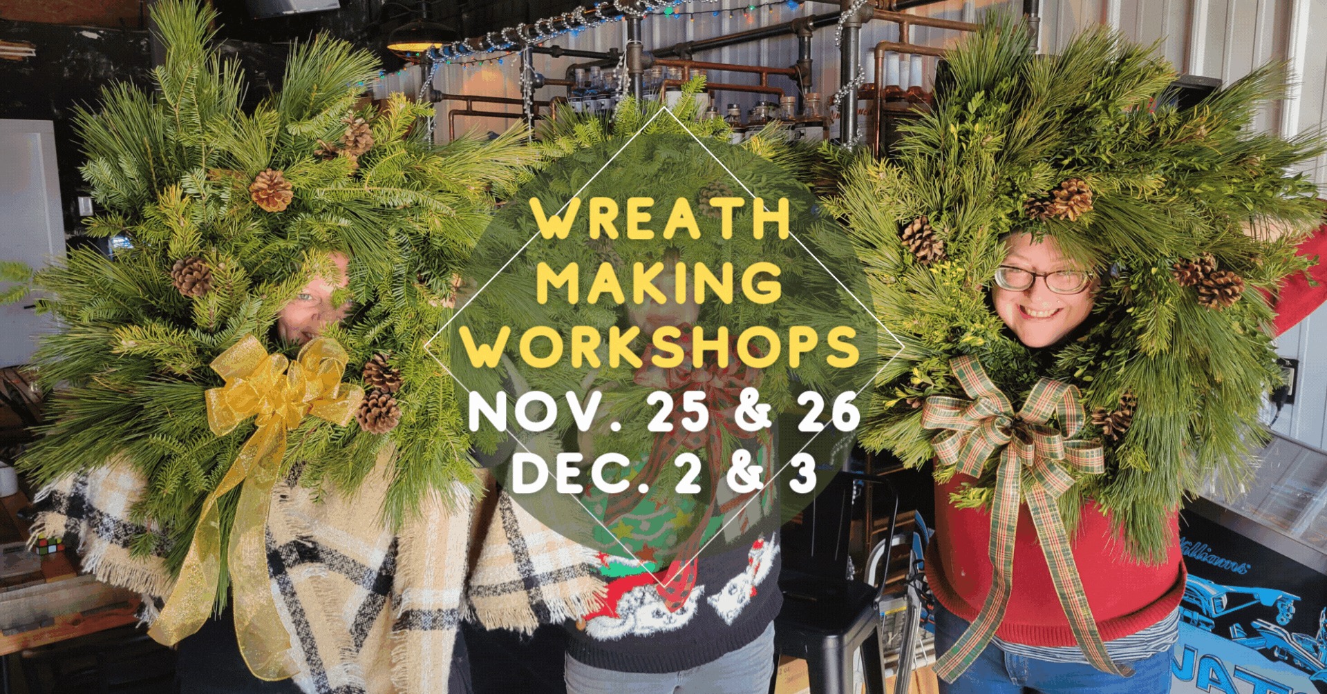 Wreath Making Workshop + Party